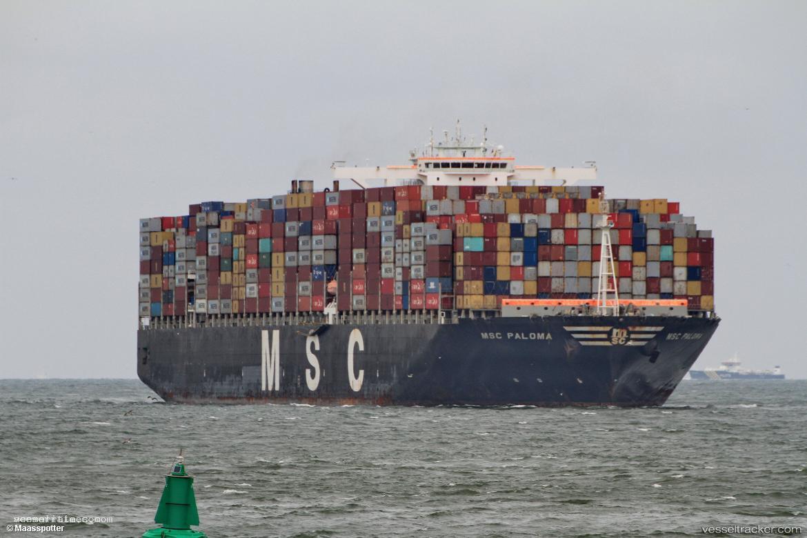 Msc-Paloma - Container Ship vessel registered in Panama
