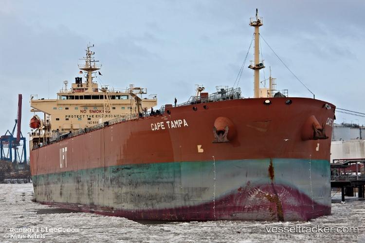 Cape-Tampa - Crude Oil Tanker vessel registered in Marshall Islands
