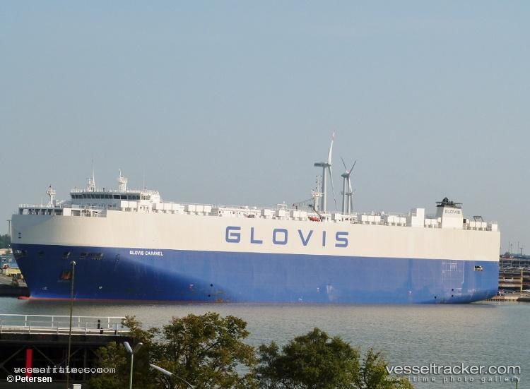 Glovis-Caravel - Vehicles Carrier vessel registered in Bahamas