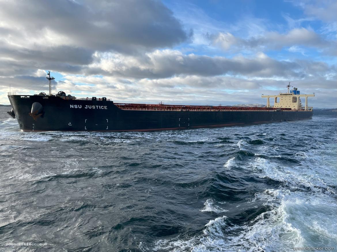 Nsu-Justice - Ore Carrier vessel registered in Panama