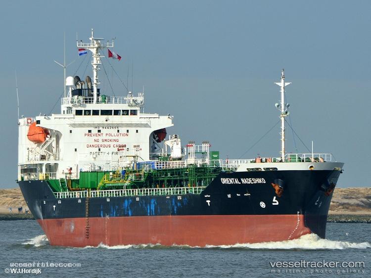 Woojin-Elvis - Chemical Oil Products Tanker vessel registered in South Korea