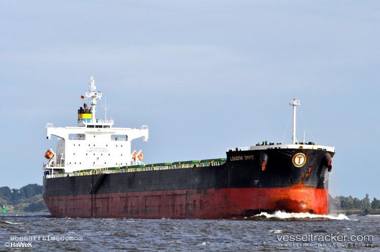 London-2012 - Bulk Carrier vessel registered in Liberia