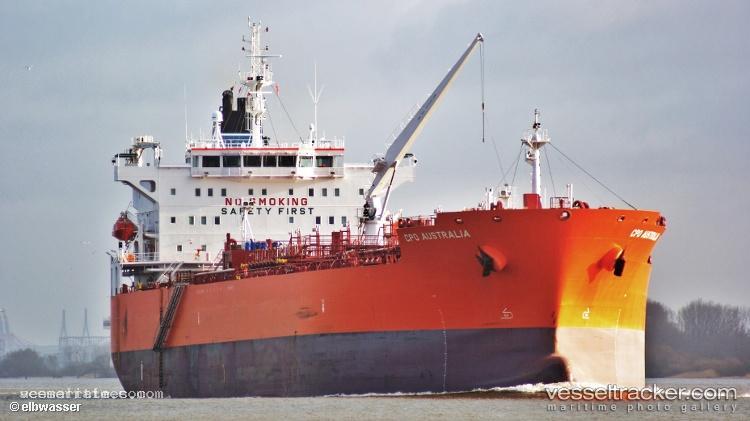 Torm-Australia - Chemical Oil Products Tanker vessel registered in Denmark
