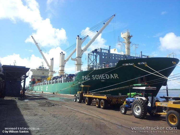 Pac-Schedar - Multi Purpose Carrier vessel registered in Singapore