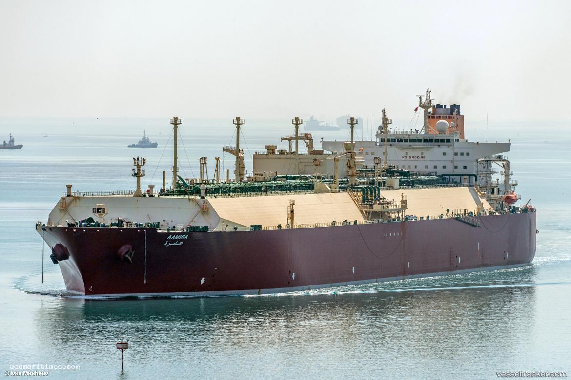 Aamira - Lng Tanker vessel registered in Marshall Islands