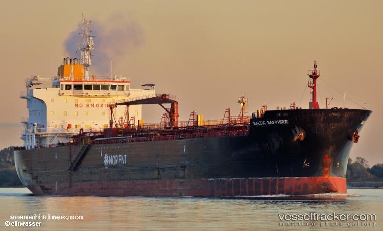 Baltic-Sapphire - Chemical Oil Products Tanker vessel registered in Malta