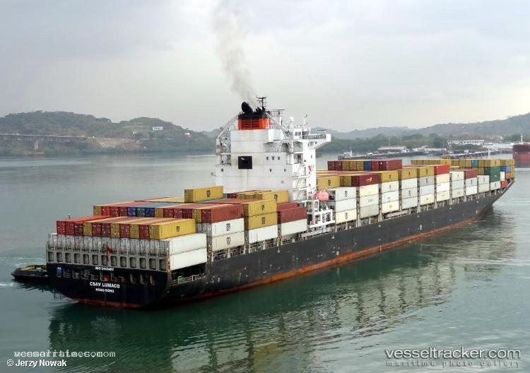 Seaspan-Lumaco - Container Ship vessel registered in Hong Kong