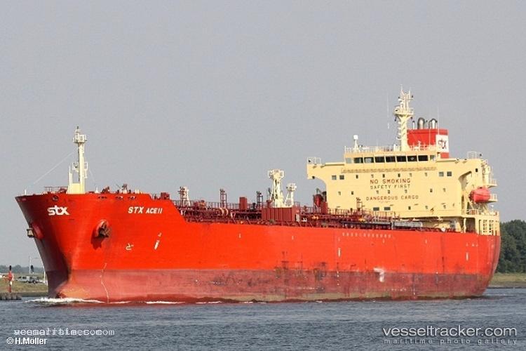 Grand-Ace11 - Chemical Oil Products Tanker vessel registered in South Korea