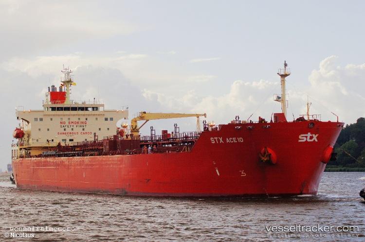 Grand-Ace10 - Chemical Oil Products Tanker vessel registered in Panama