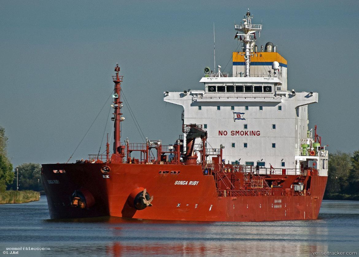 Songa-Ruby - Chemical Oil Products Tanker vessel registered in Malta