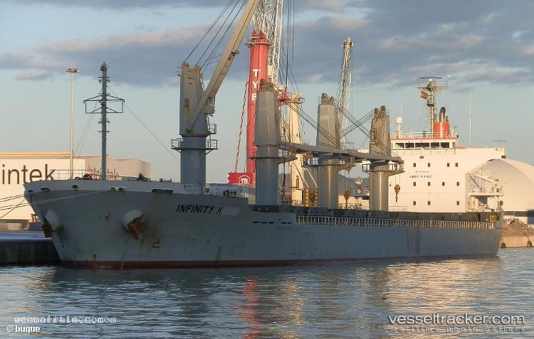Infinity-K - Bulk Carrier vessel registered in Marshall Islands