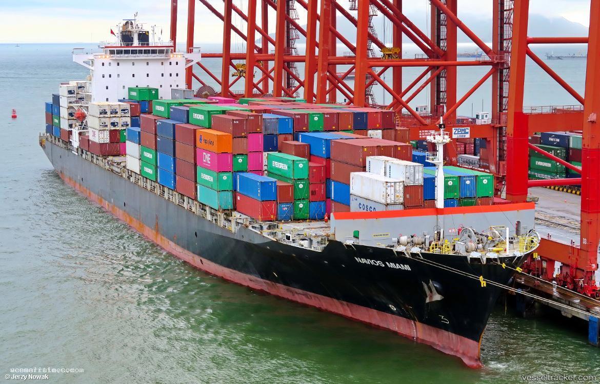 Navios-Miami - Container Ship vessel registered in Liberia
