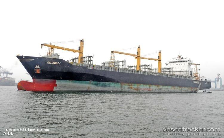 Calandra - Container Ship vessel registered in Antigua and Barbuda