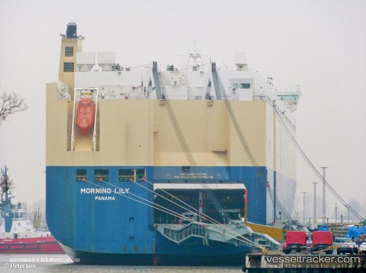 Morning-Lily - Vehicles Carrier vessel registered in Panama