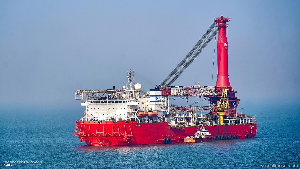 Lts-3000 - Pipe Layer vessel registered in India