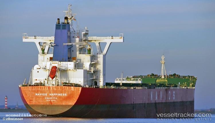 Navios-Happiness - Bulk Carrier vessel registered in Cyprus