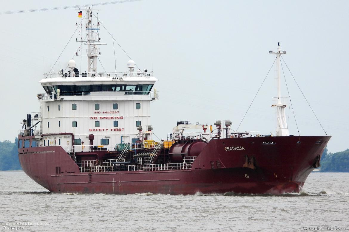 Oratuulia - Chemical Oil Products Tanker vessel registered in Portugal