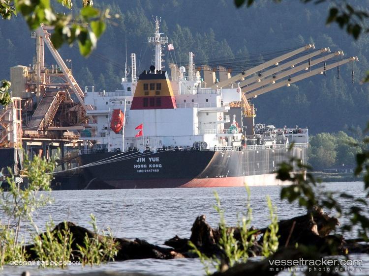 Jin-Yue - Bulk Carrier vessel registered in Hong Kong