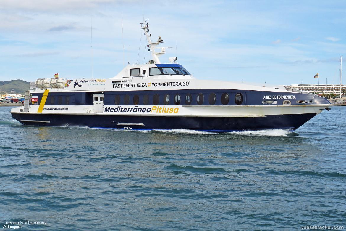 Aires-De-Formentera - Passenger Ship vessel registered in Spain