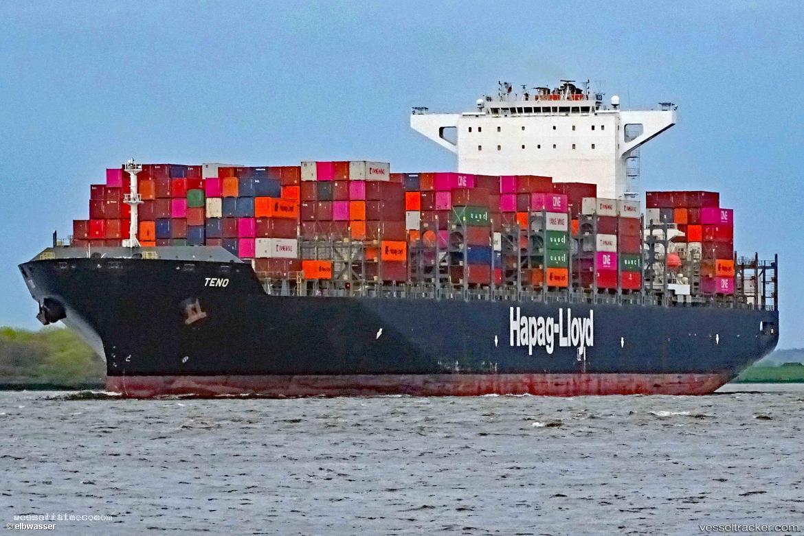 Teno - Container Ship vessel registered in Liberia