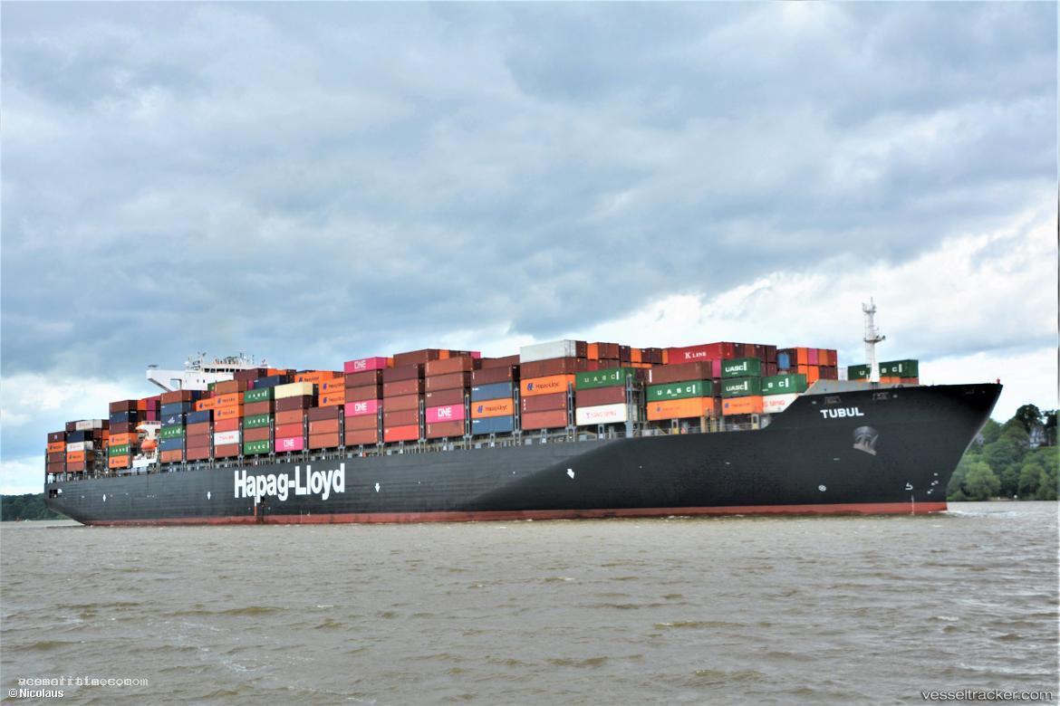 Tubul - Container Ship vessel registered in Liberia