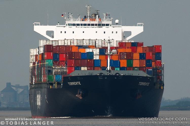 Torrente - Container Ship vessel registered in Liberia