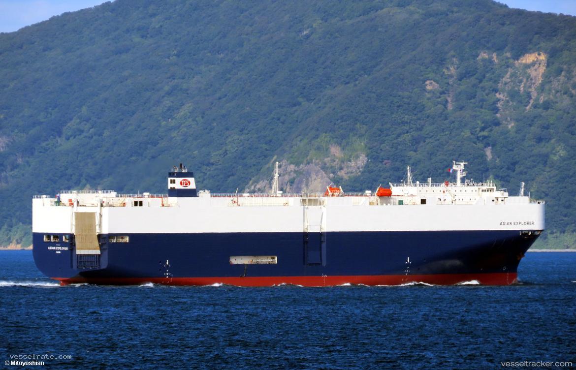 Asian-Explorer - Vehicles Carrier vessel registered in Panama