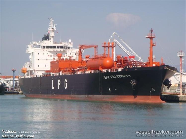 Gaz-Fraternity - Lpg Tanker vessel registered in Panama
