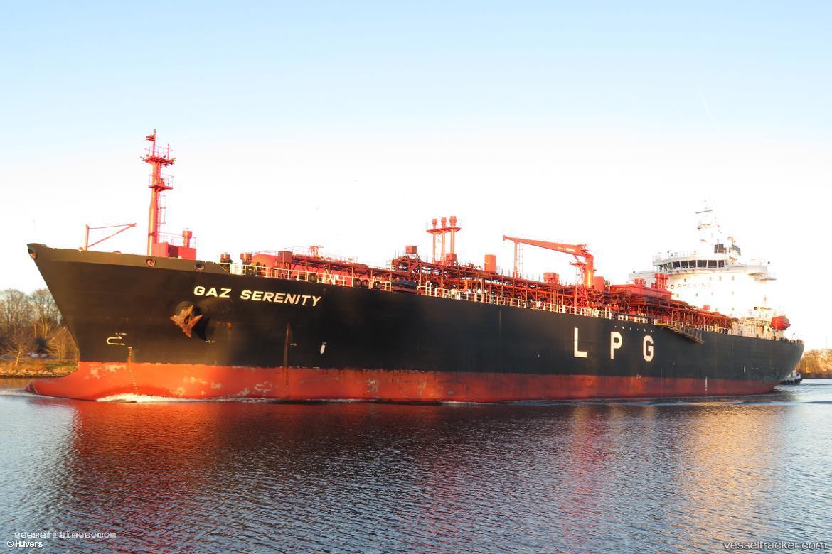 Gaz-Serenity - Lpg Tanker vessel registered in Panama