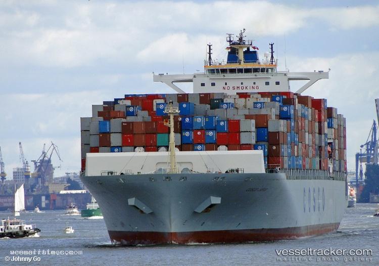 Cosco-Japan - Container Ship vessel registered in Hong Kong