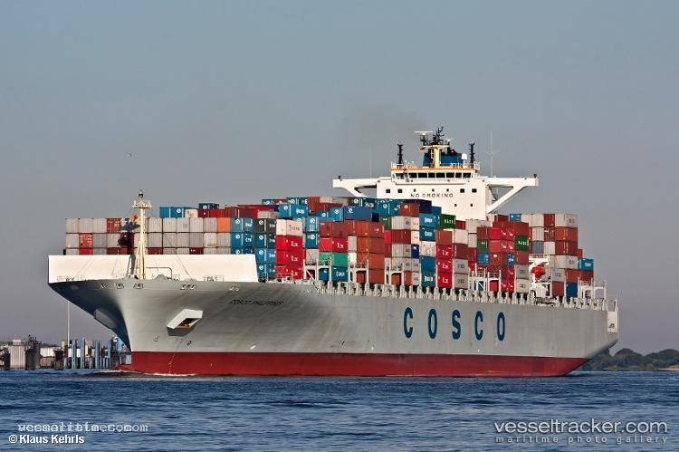 Cosco-Philippines - Container Ship vessel registered in Hong Kong