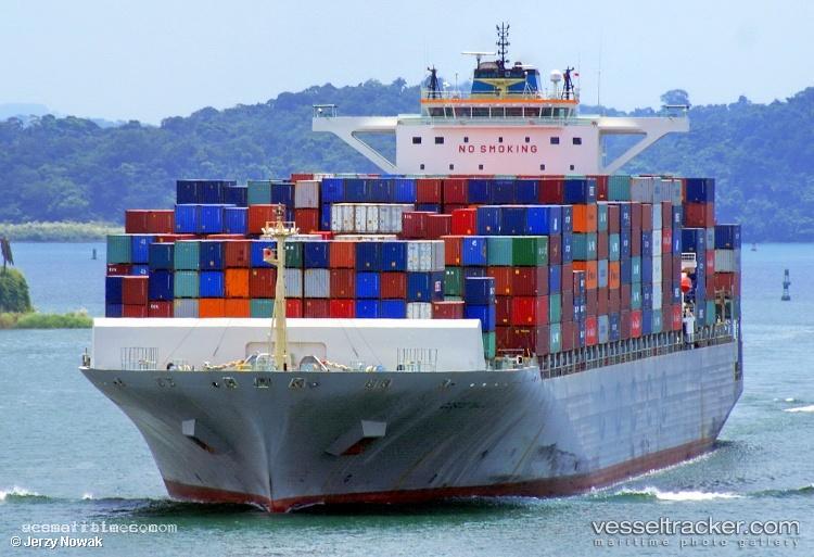 Cosco-Malaysia - Container Ship vessel registered in Hong Kong