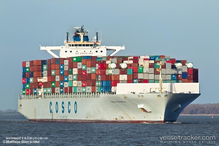Cosco-Indonesia - Container Ship vessel registered in Hong Kong