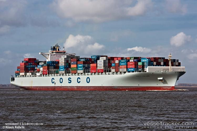 Cosco-Thailand - Container Ship vessel registered in Hong Kong