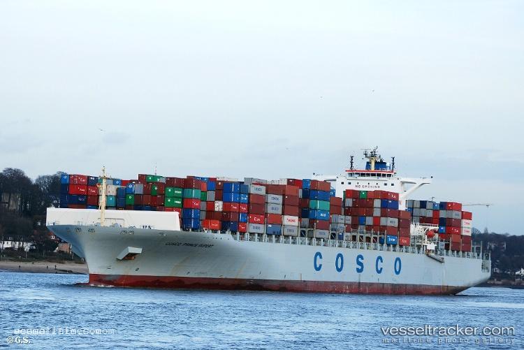 Cosco-Prince-Rupert - Container Ship vessel registered in Hong Kong