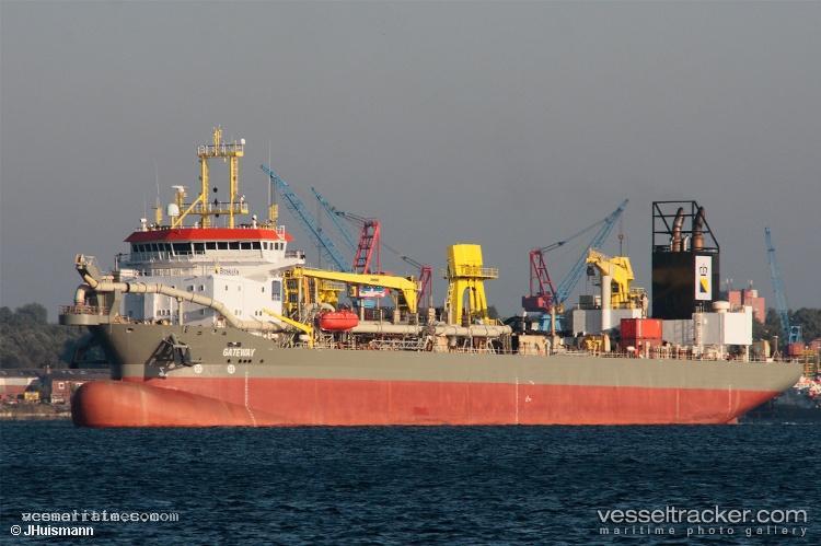 Gateway - Hopper Dredger vessel registered in Cyprus