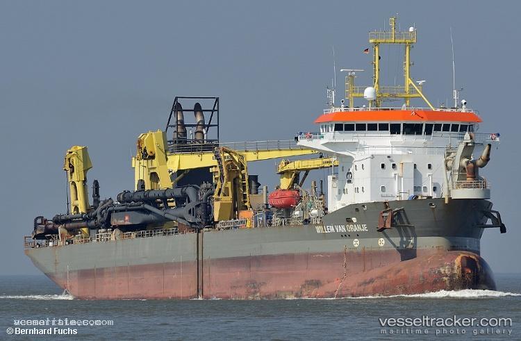 Willem-Van-Oranje - Hopper Dredger vessel registered in Cyprus