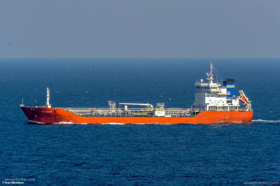 Blossom - Chemical Oil Products Tanker vessel registered in Singapore