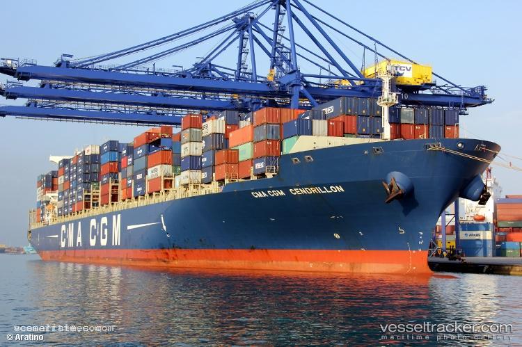 Cma-Cgm-Cendrillon - Container Ship vessel registered in Malta