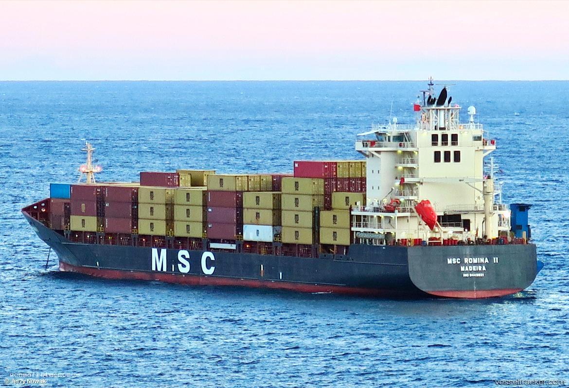 Msc-Romina-Ii - Container Ship vessel registered in Portugal