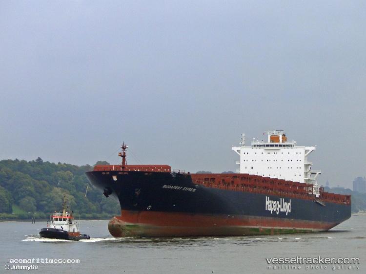 Budapest-Express - Container Ship vessel registered in Liberia