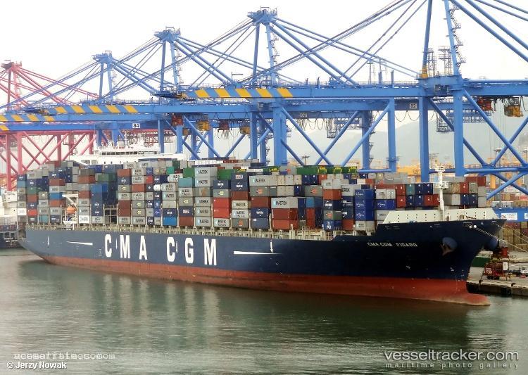 Cma-Cgm-Figaro - Container Ship vessel registered in Malta