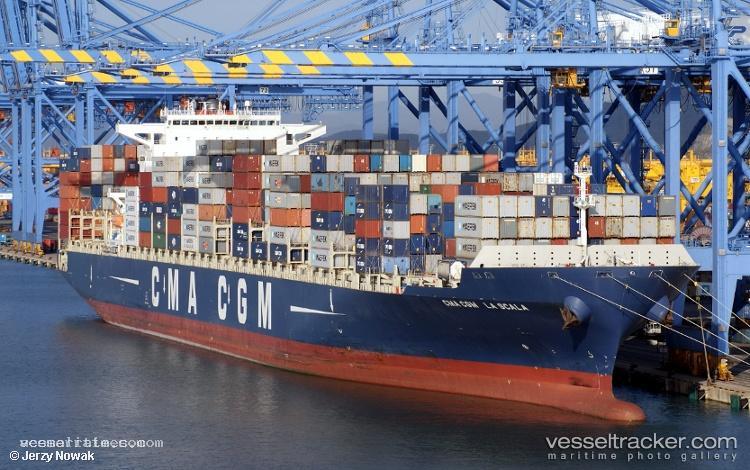 Cma-Cgm-La-Scala - Container Ship vessel registered in Malta