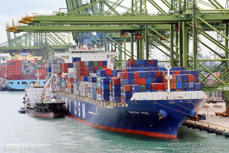 Cma-Cgm-Titus - Container Ship vessel registered in Malta