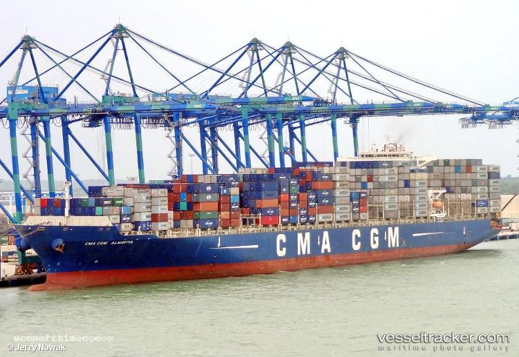 Cma-Cgm-Almaviva - Container Ship vessel registered in Malta