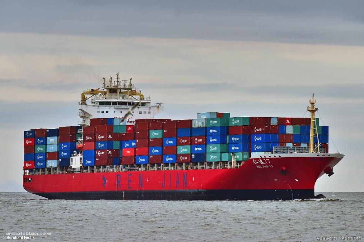 Ren-Jian-17 - Container Ship vessel registered in China