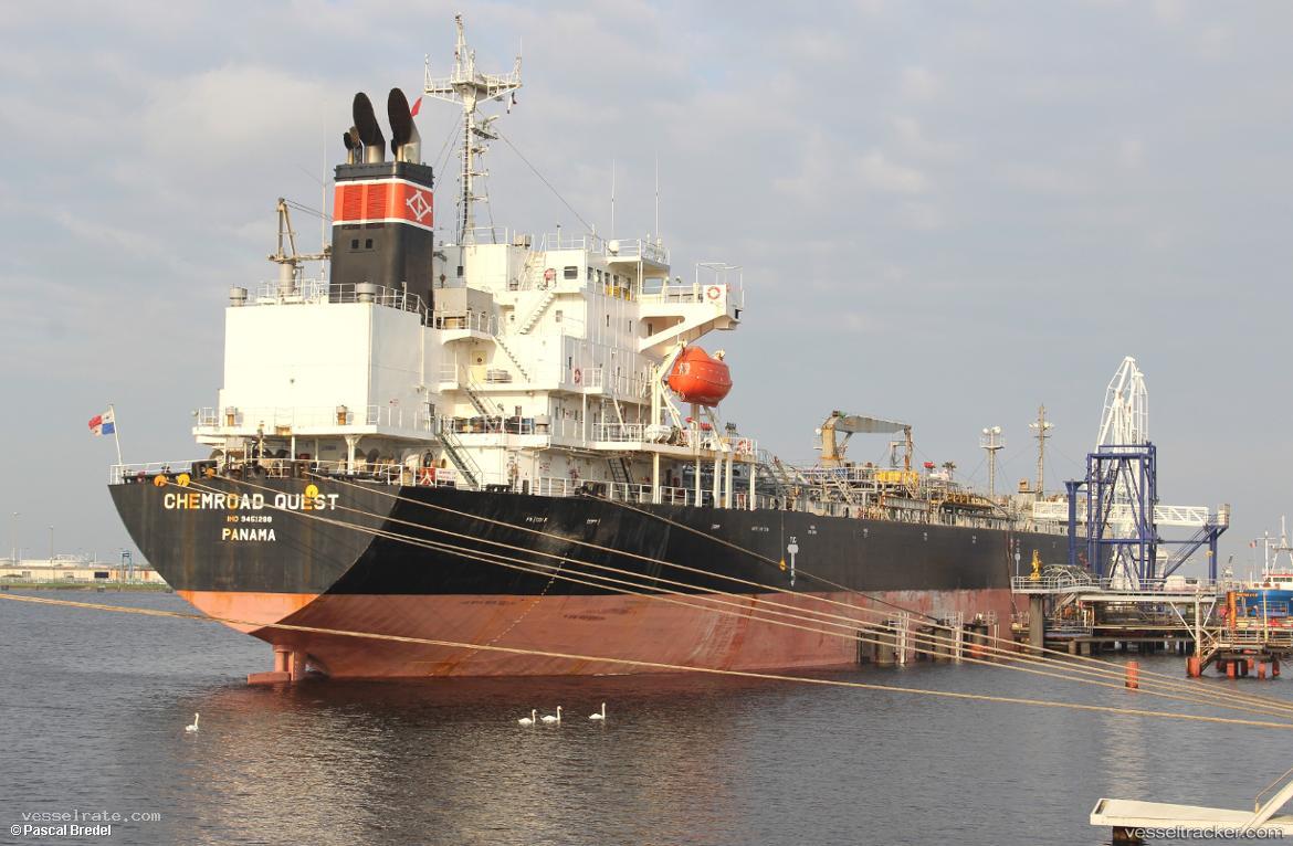 Chemroad-Quest - Chemical Oil Products Tanker vessel registered in Panama