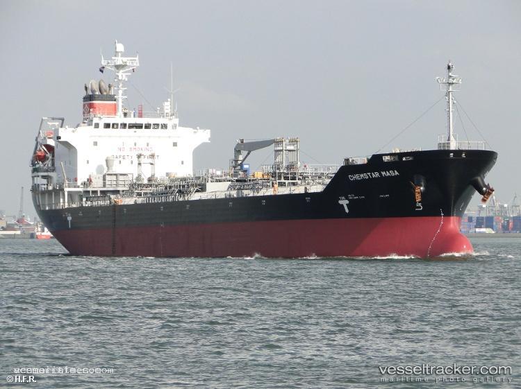 Sophia - Chemical Oil Products Tanker vessel registered in Marshall Islands