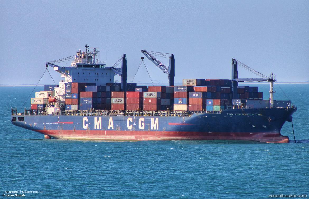 Cma-Cgm-Africa-One - Container Ship vessel registered in Bahamas