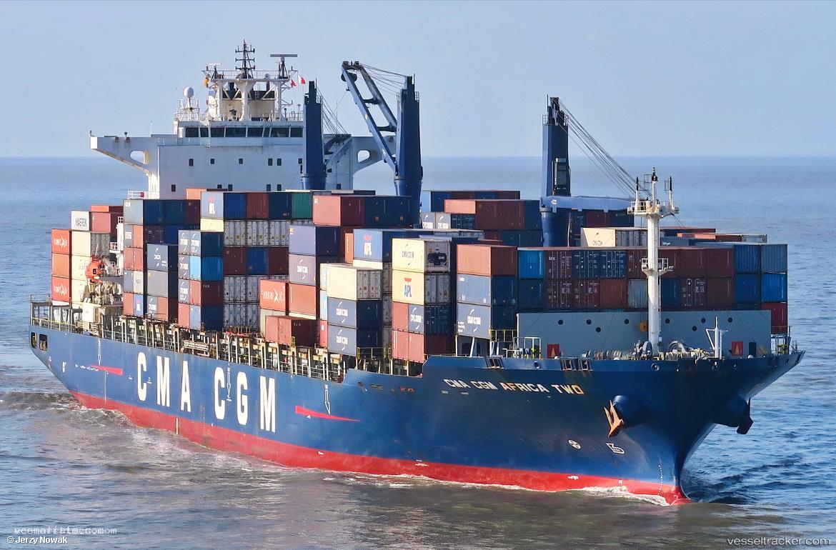 Cma-Cgm-Africa-Two - Container Ship vessel registered in Bahamas